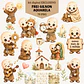 Kit Digital Frei Gilson aquarela - thumbnail 1