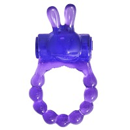 Vibrating Rabbit Ring - Purple