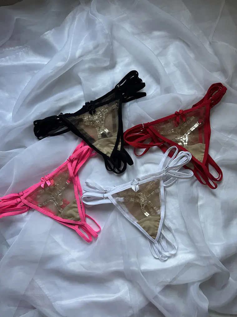 Panty strass trasparentes  1