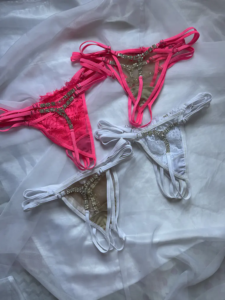 Panty strass encaje  2