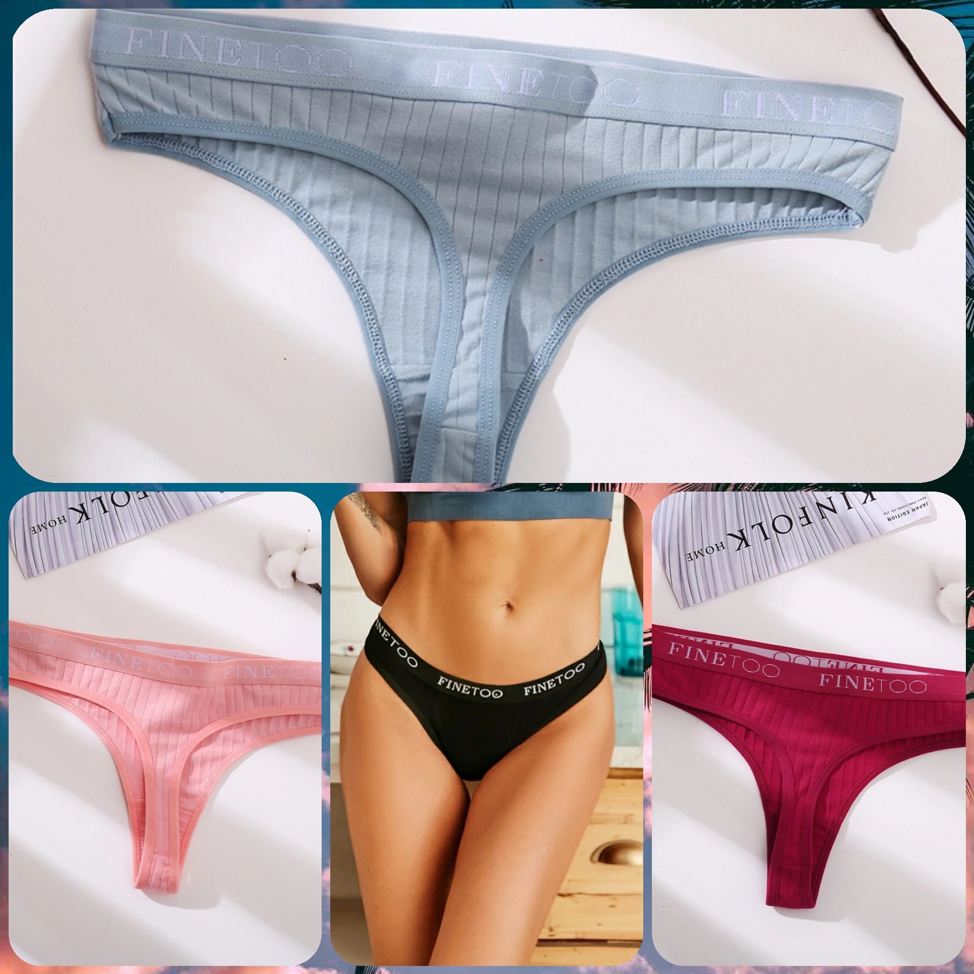 Pack 3 COLALES Algodón 3