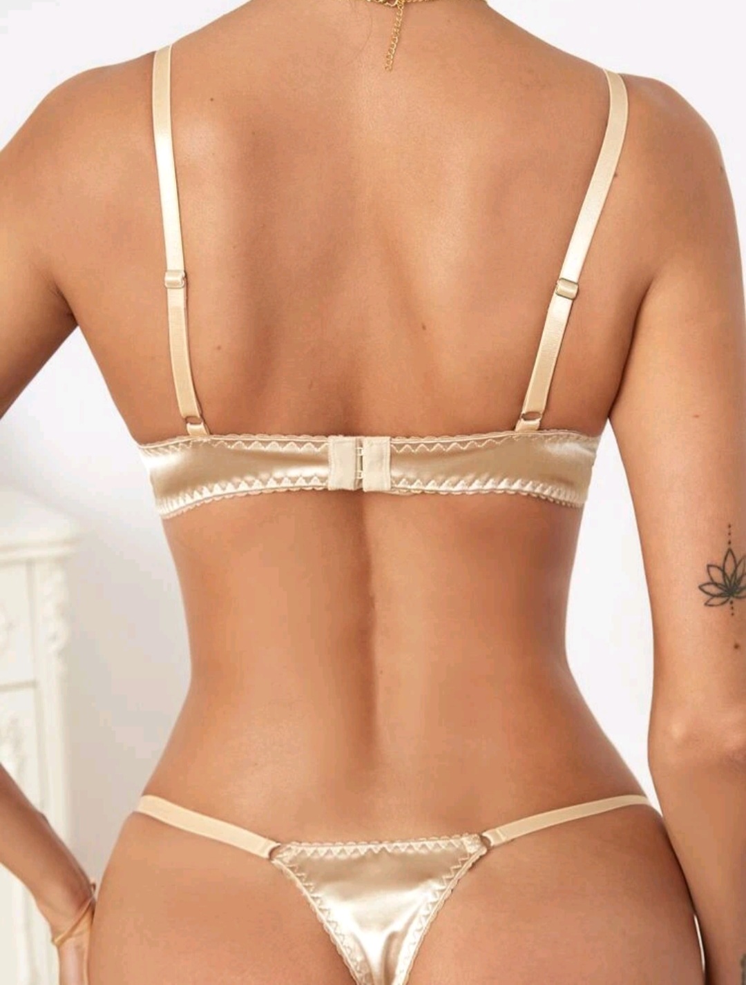 Conjunto 2 piezas Rosa Dorado 6