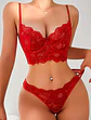 Conjunto Encaje Rojo - Miniatura 3