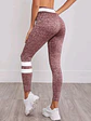 Leggins Deportivas raya burdeo - Miniatura 2