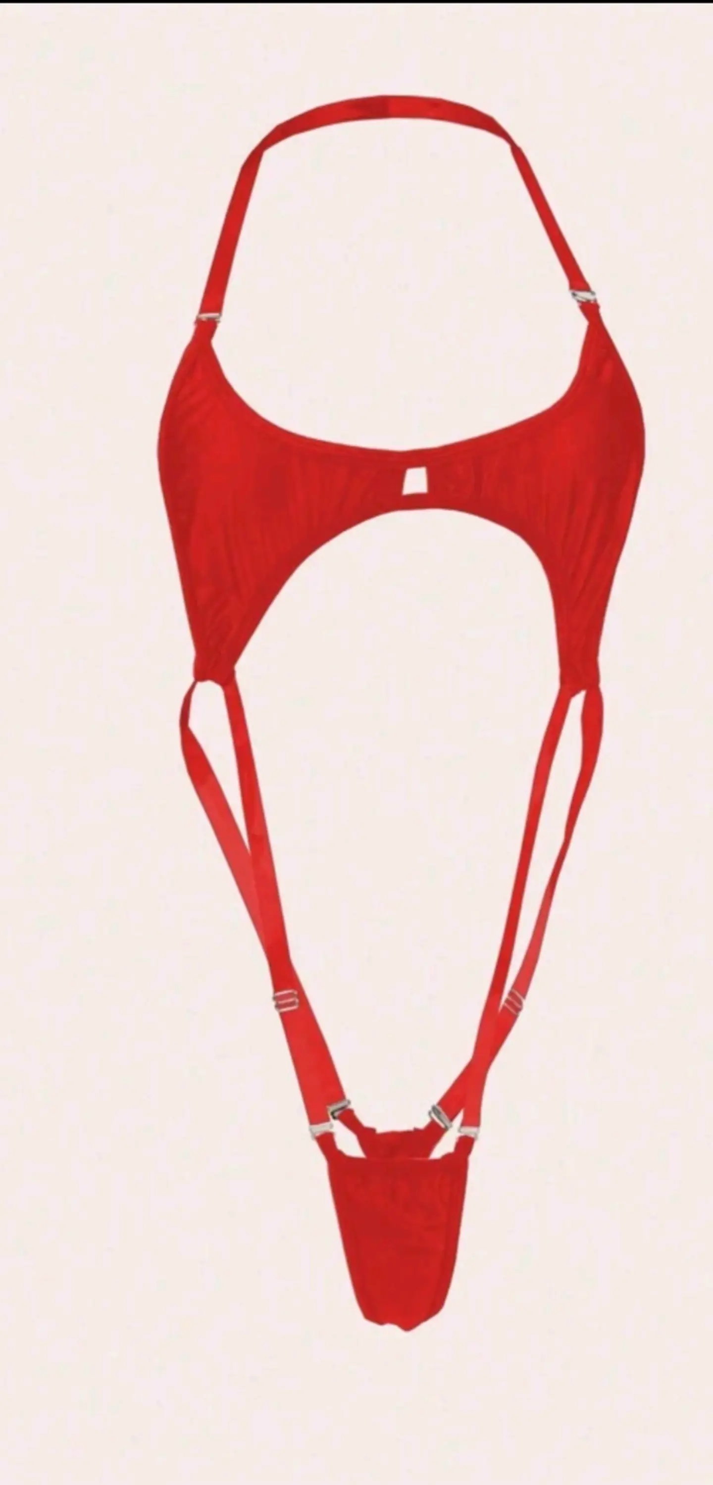 Conjunto Microbikini rojo 4