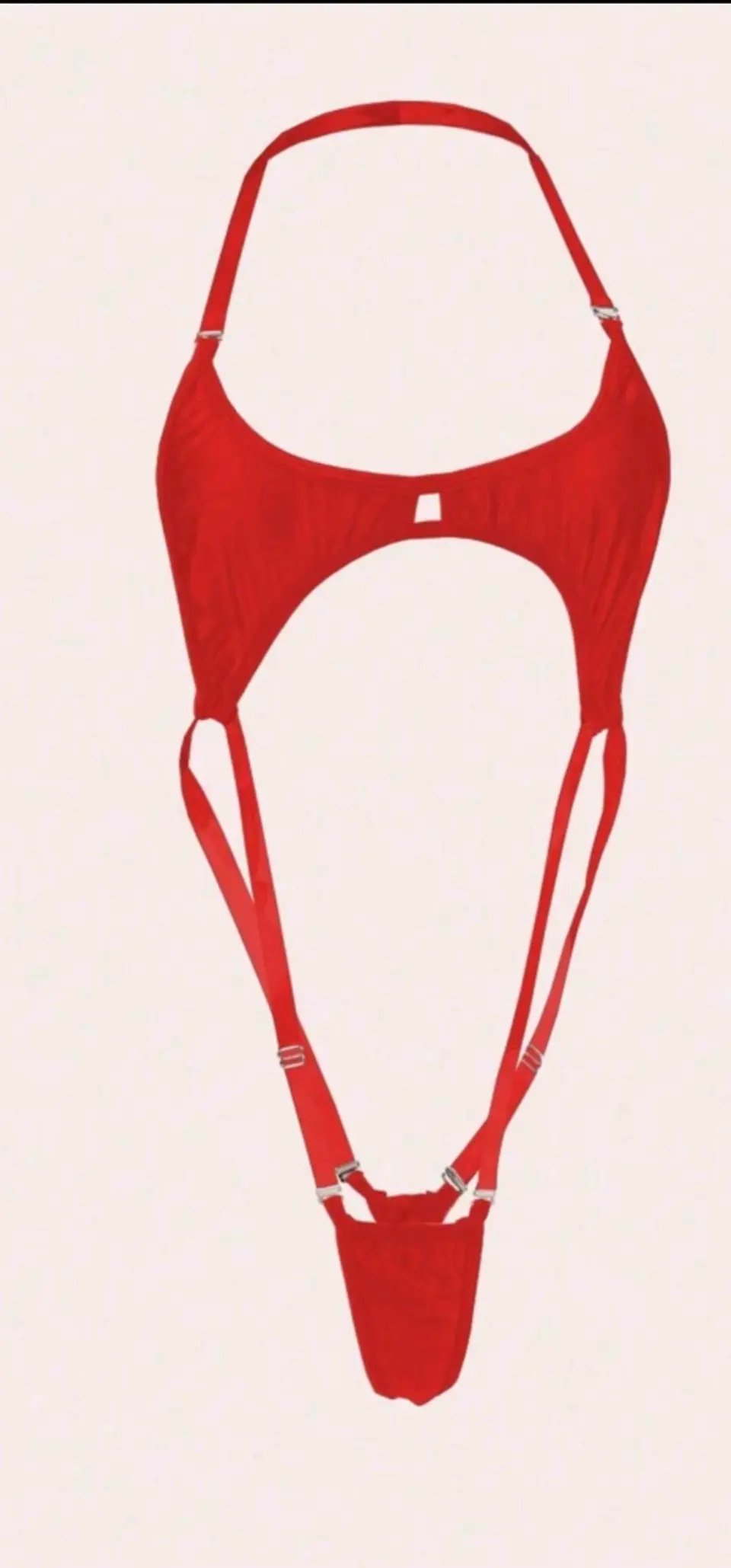 Conjunto Microbikini rojo 4