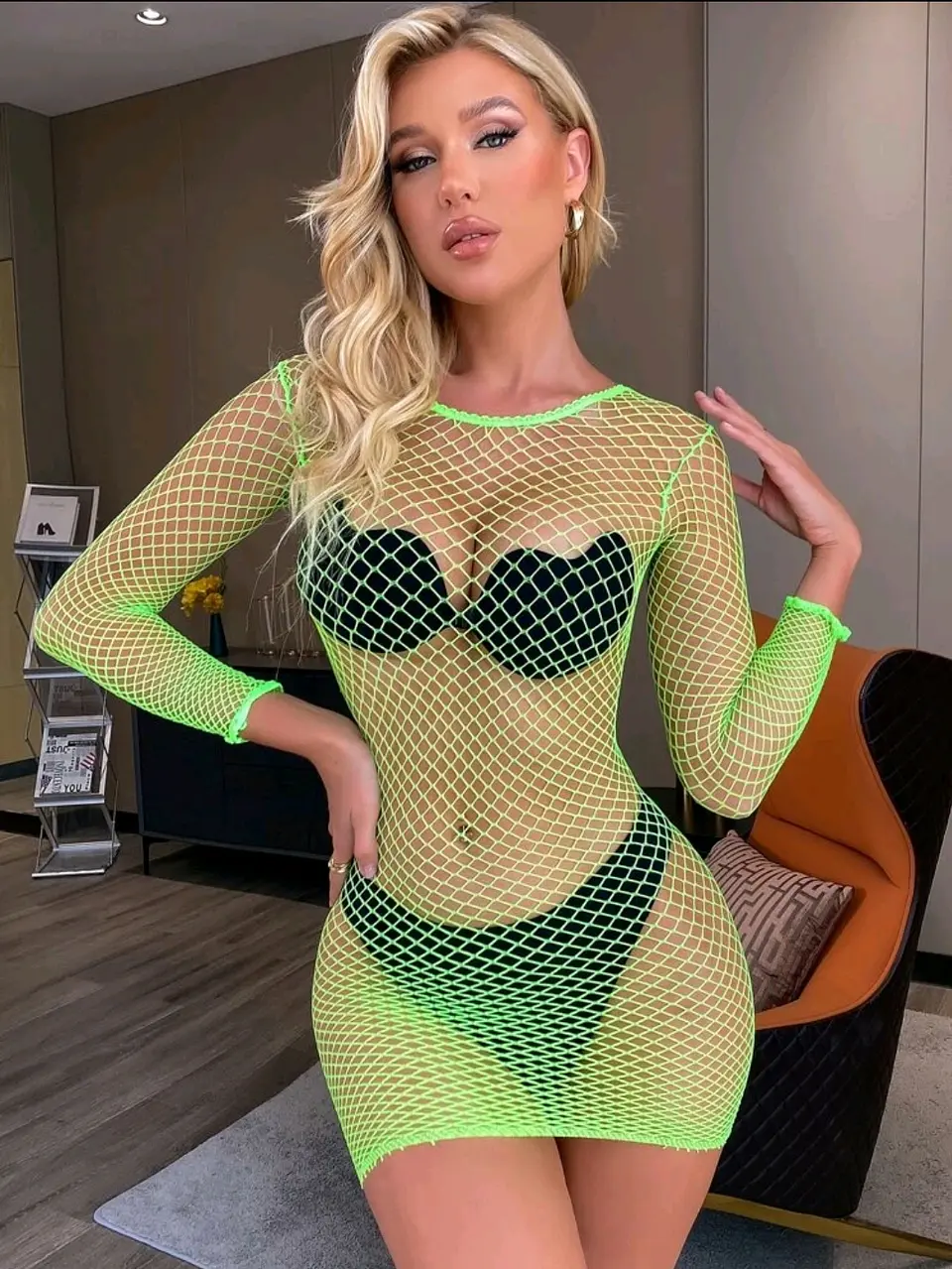 Vestido Malla 22