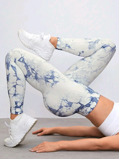Leggings Celeste camuflaje