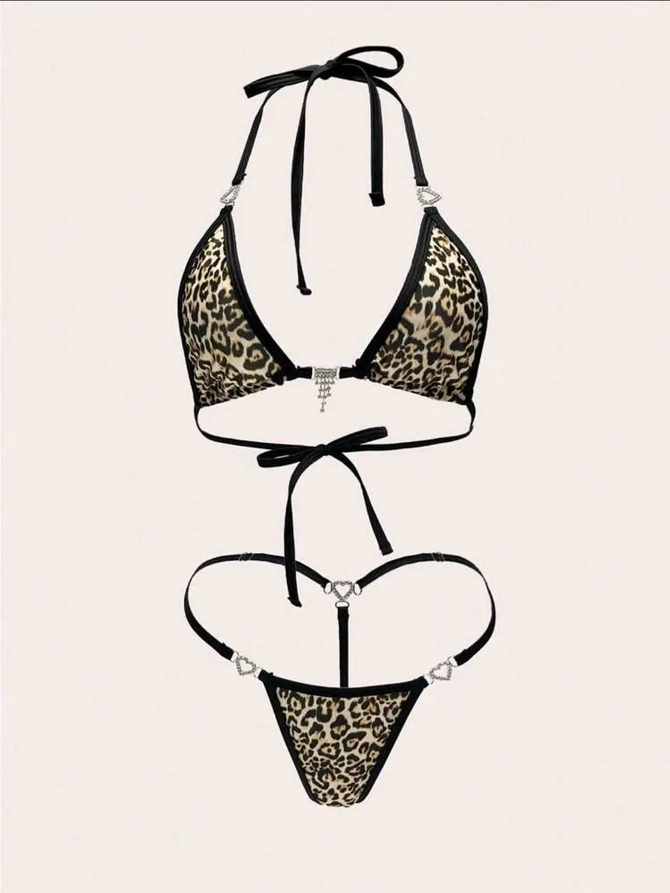 Sexy Conjunto Leopardo 3