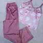 Pijama Tres Piezas Satín Cisne - Miniatura 2