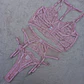 Conjunto Flores Bordadas - Miniatura 2