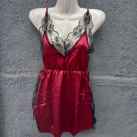 Babydoll Encaje y Satín