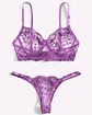 Conjunto Flores Bordadas - Miniatura 1