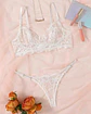 Conjunto Flores Bordadas - Miniatura 1