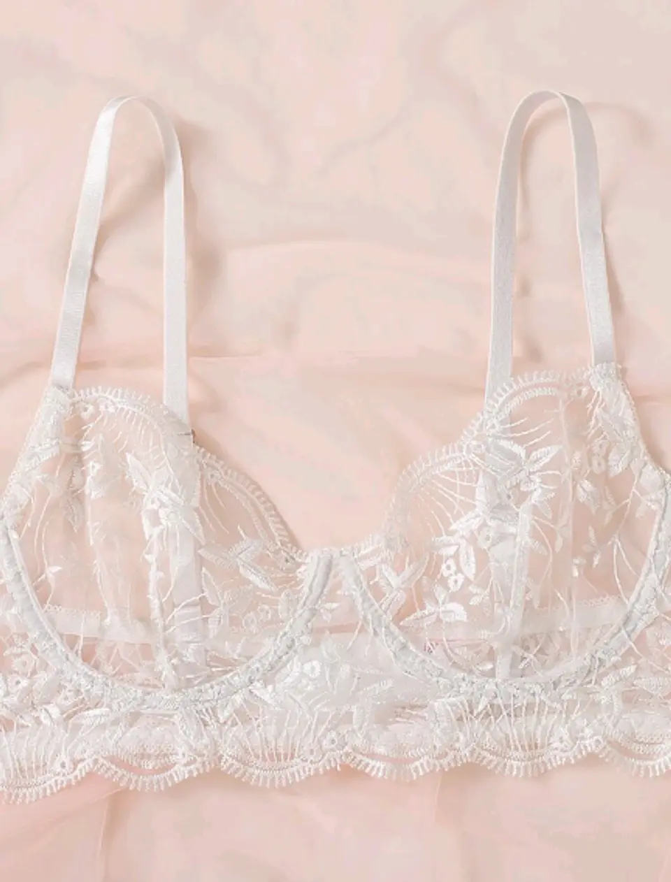 Conjunto Flores Bordadas 2