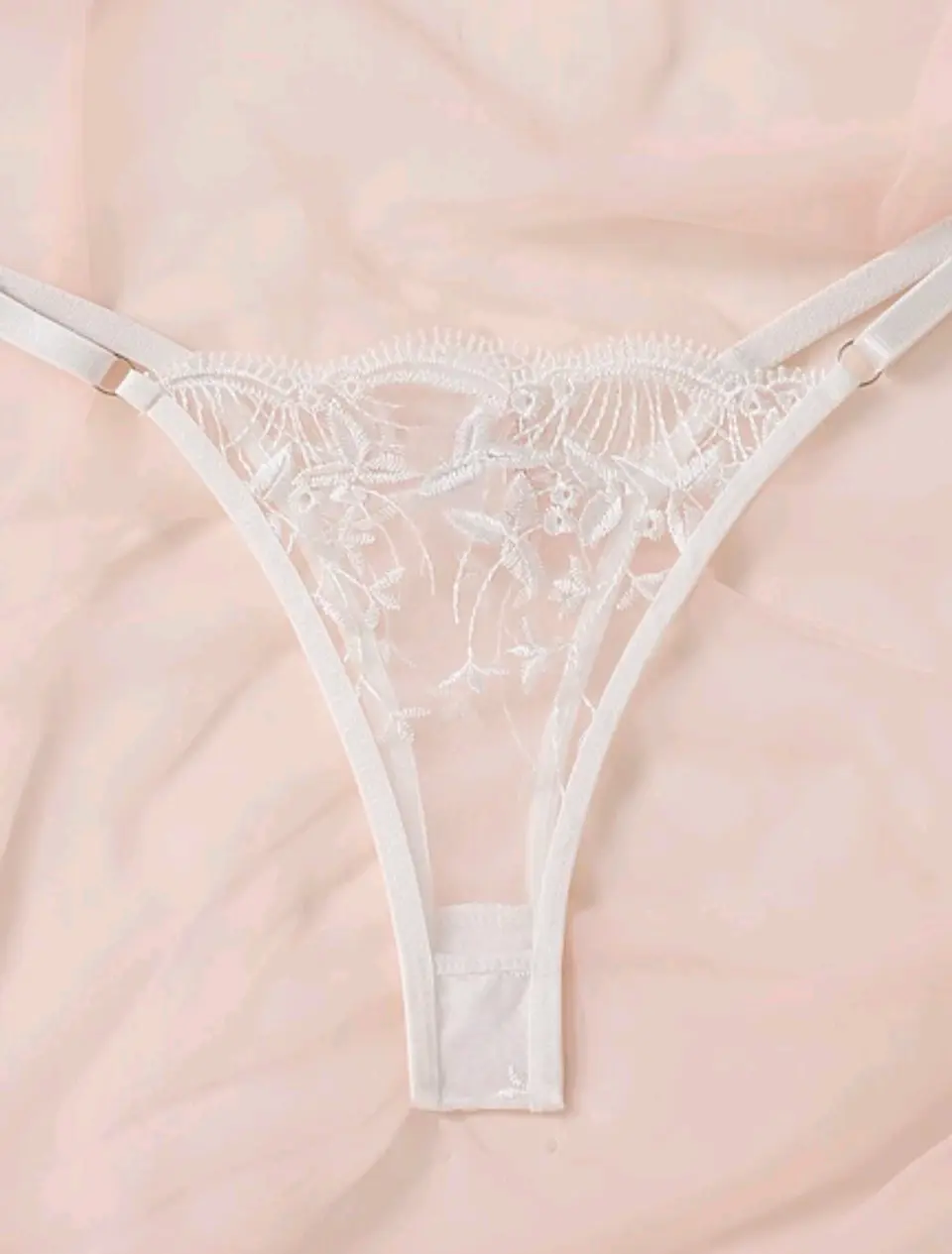 Conjunto Flores Bordadas 3