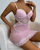 Babydoll Rosa - Miniatura 3