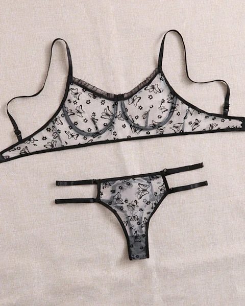 Conjunto Mariposas de Terciopelo