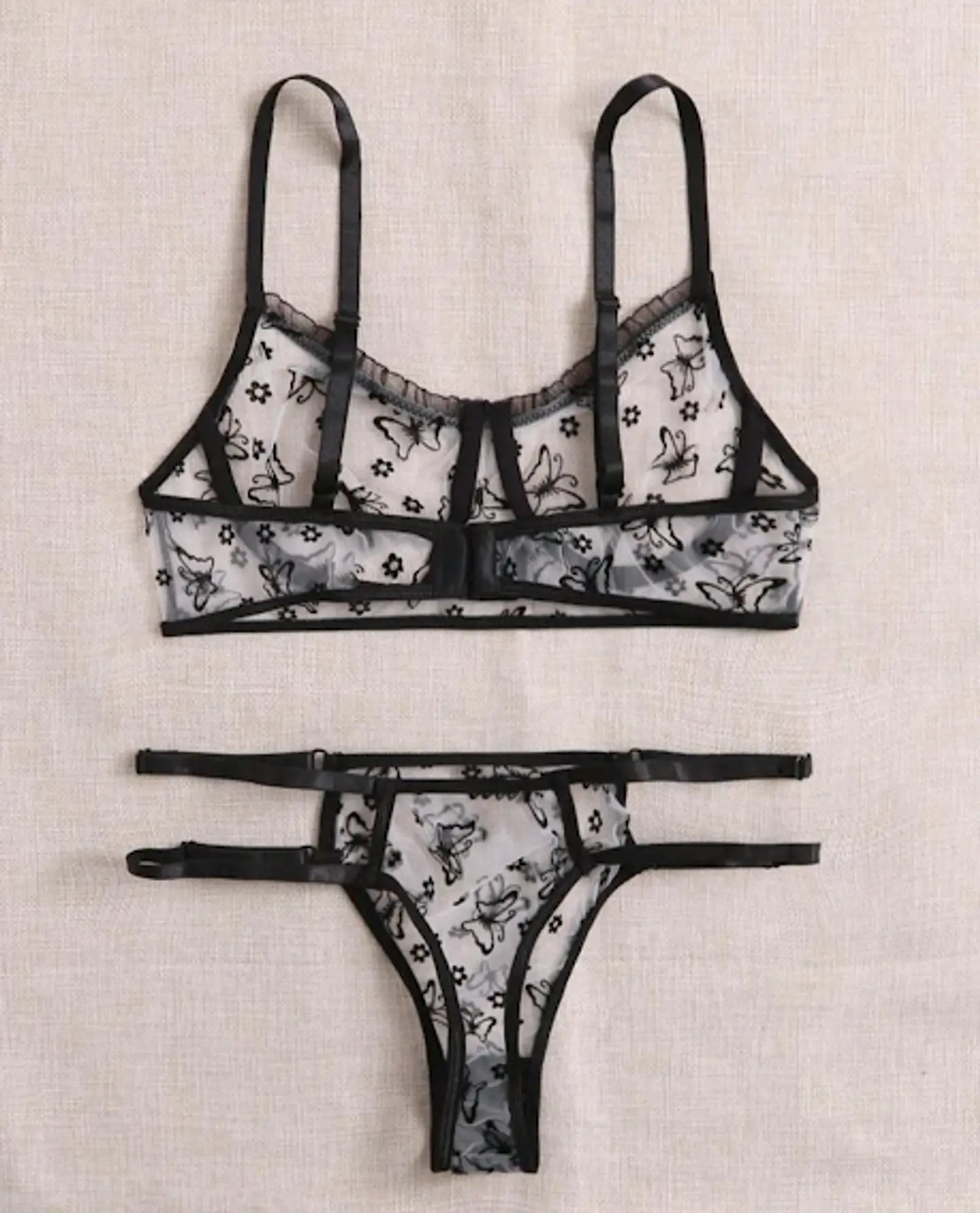 Conjunto Mariposas de Terciopelo 2