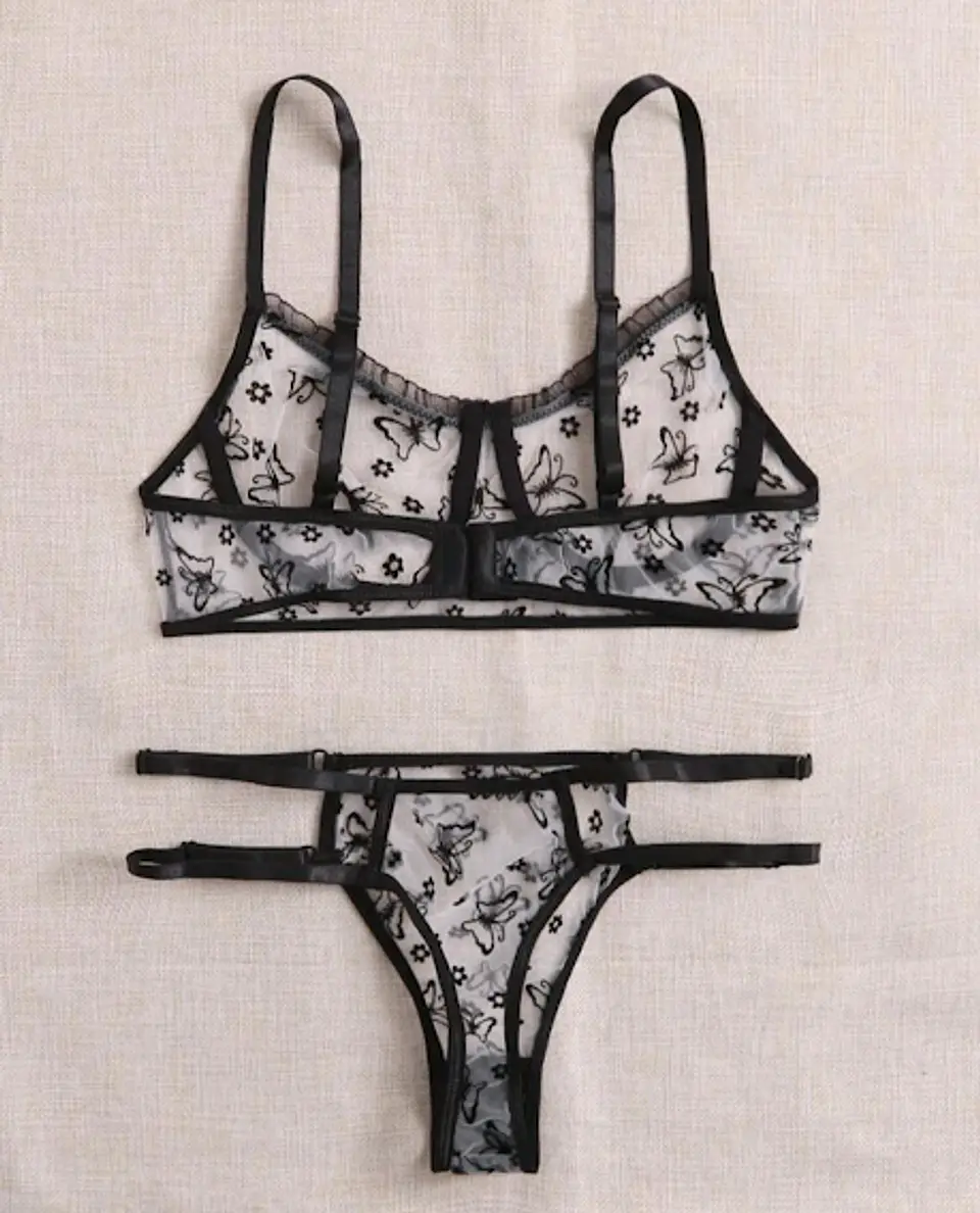 Conjunto Mariposas de Terciopelo 2