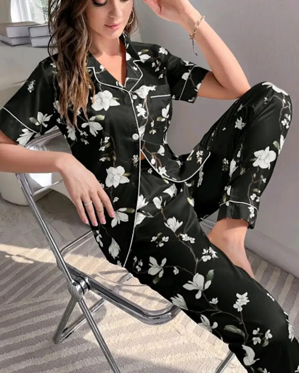 Pijama Satín 1