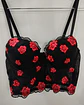 Bustier Flores Bordadas - Miniatura 1