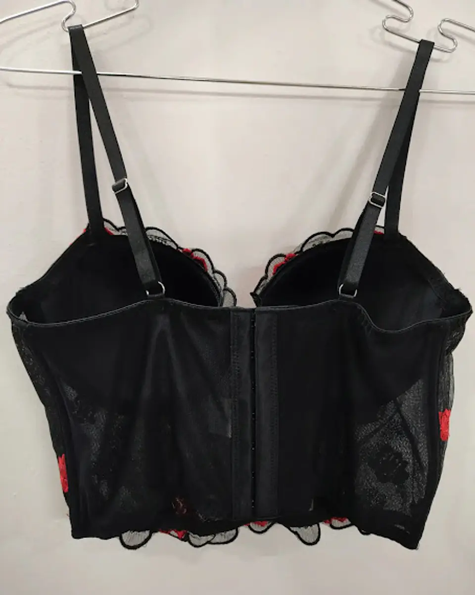 Bustier Flores Bordadas 2