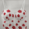 Bustier Flores Bordadas 1