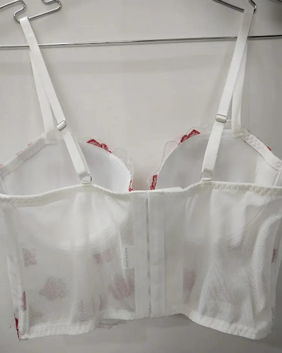 Bustier Flores Bordadas 2