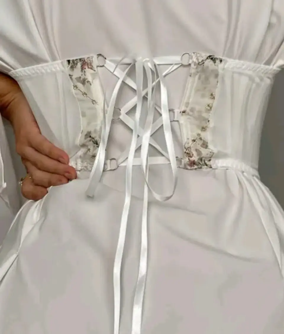 Underbust Flores Bordadas 2