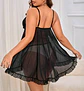 Babydoll Malla y Encaje - Miniatura 3