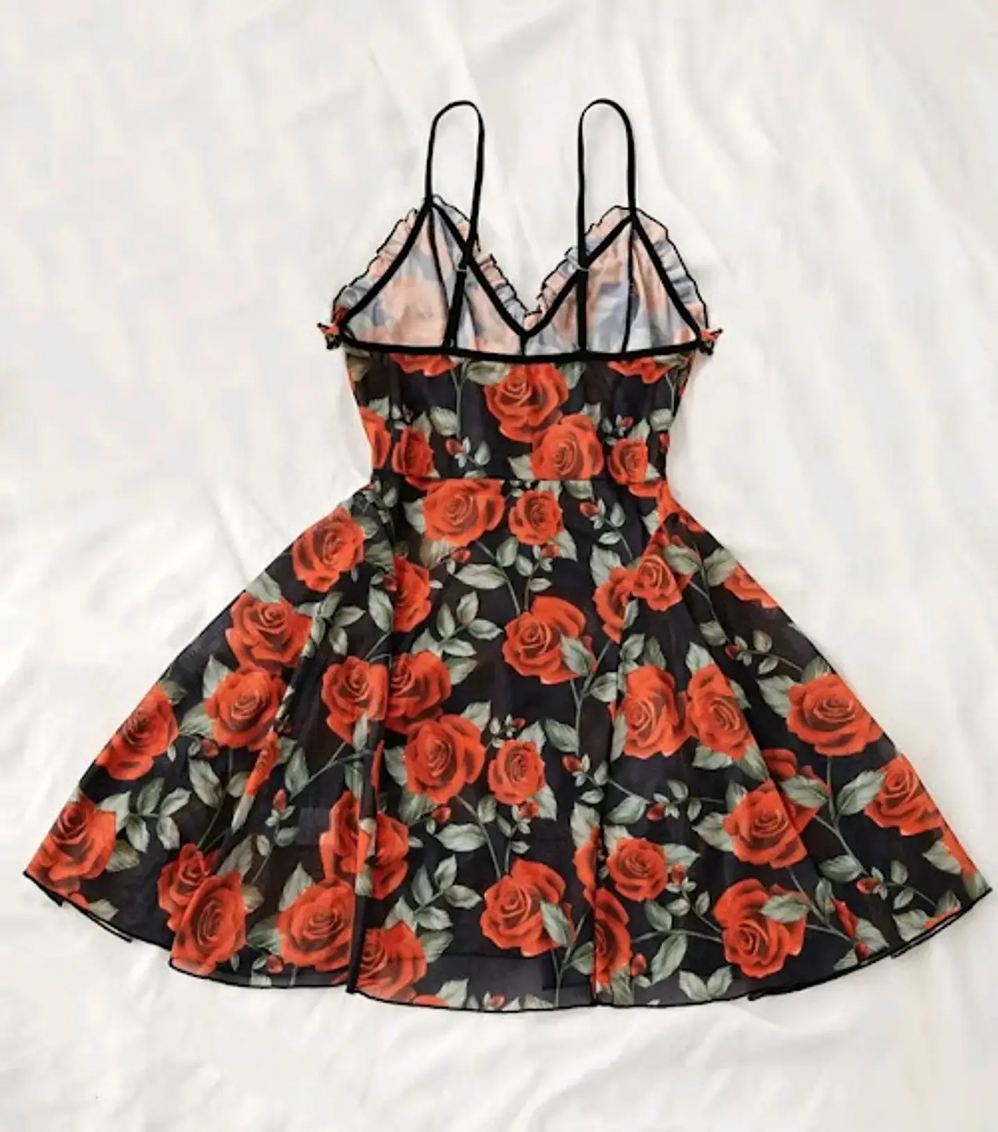 Babydoll Estampado de Flores 4