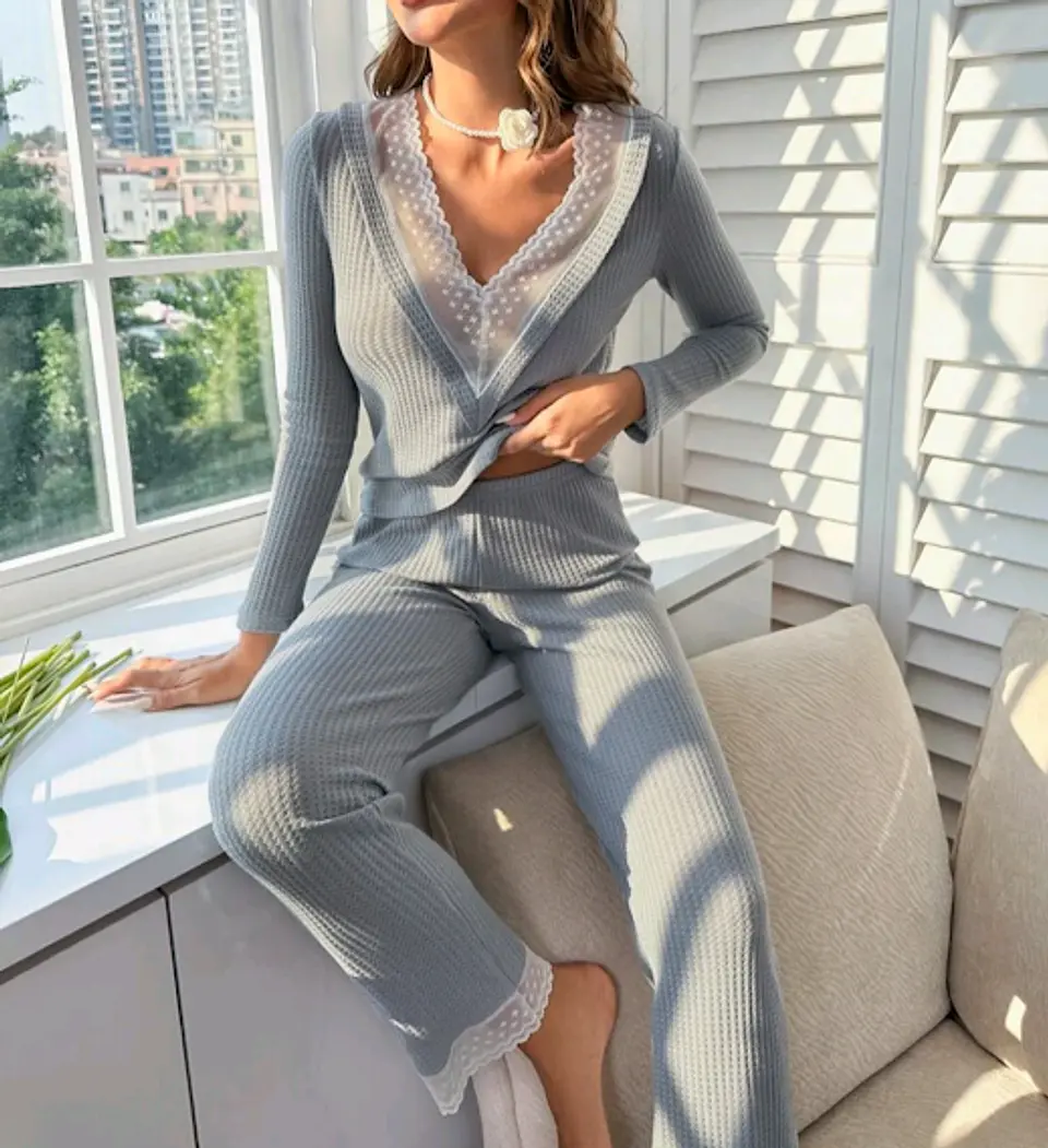 Pijama Encaje 1