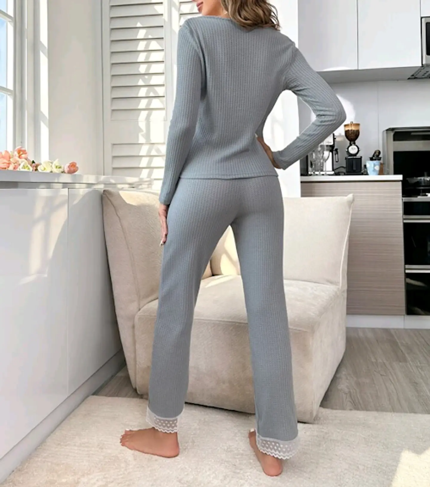 Pijama Encaje 3