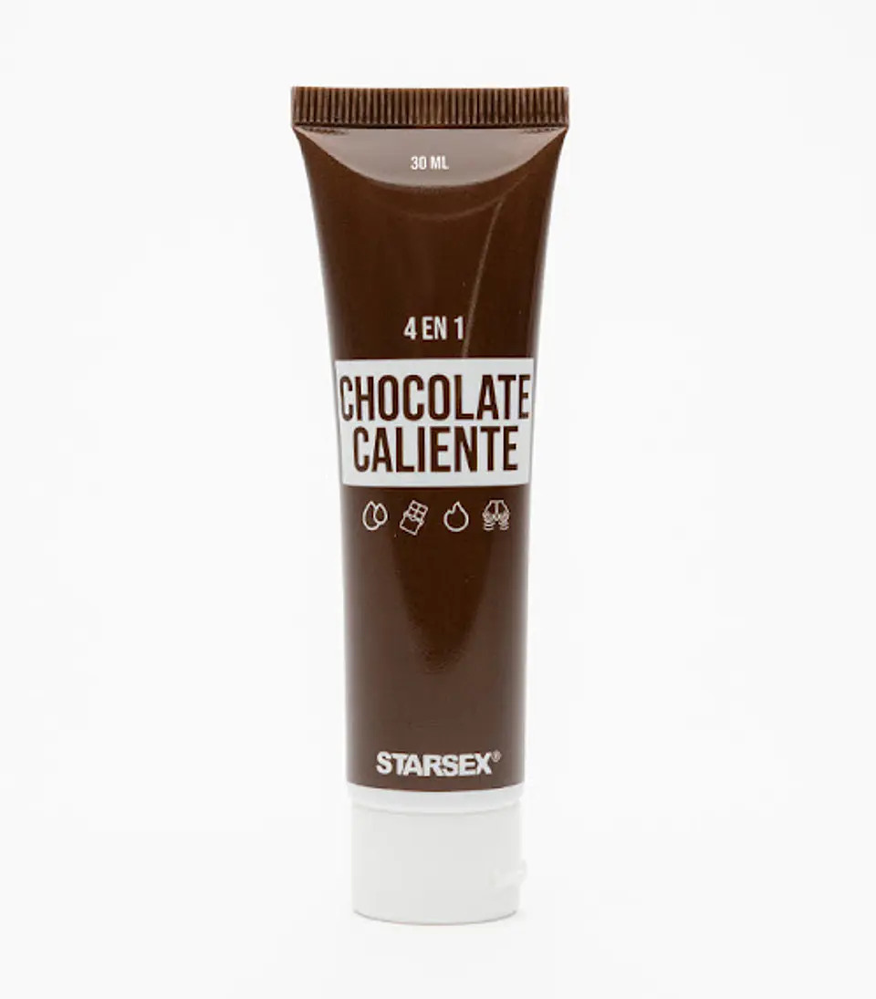 Lubricante 4 En 1 Chocolate Caliente 30ml 1