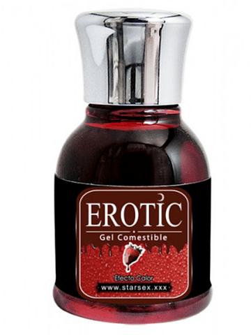 Gel Comestible Erotic Frutilla Chocolate 30ml