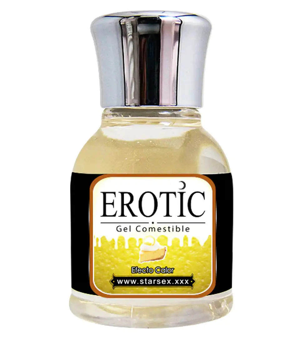 Gel Comestible Erotic Pie De Limón 30ml 1