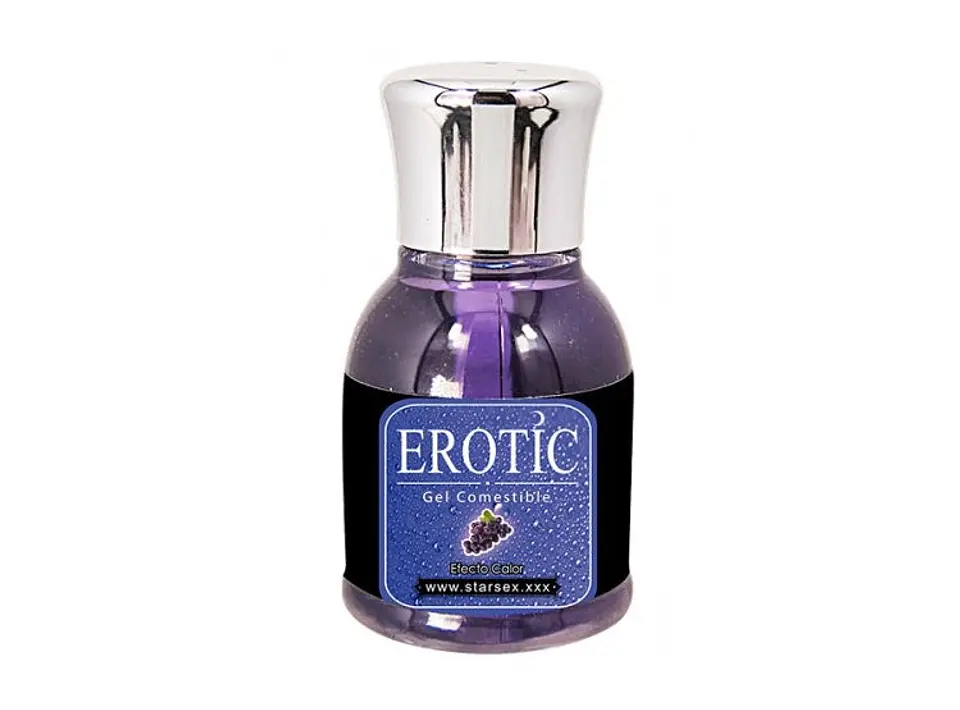 Gel Comestible Erotic Uva 30 Ml. 1