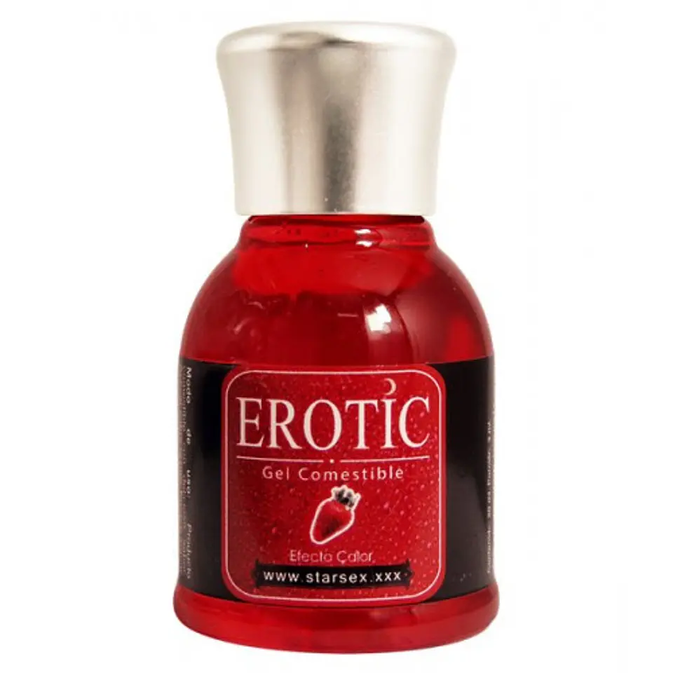 Gel Comestible Erotic Frutilla 30 Ml 1
