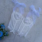 Bustier Encaje Blanco - Miniatura 1
