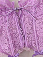 Bustier Encaje Morado - Miniatura 4