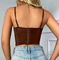 Bustier Flores Bordadas - Miniatura 6