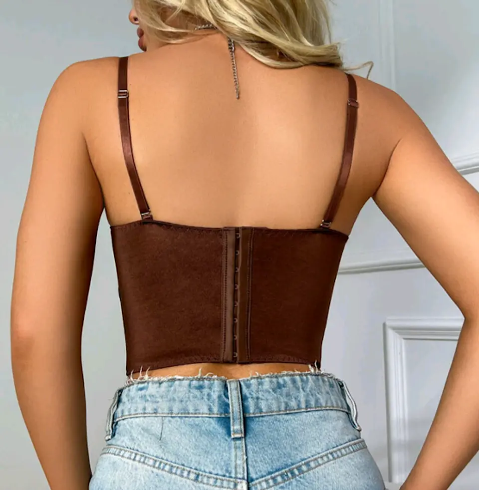 Bustier Flores Bordadas 6