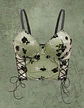 Bustier Flores Bordadas - Miniatura 1