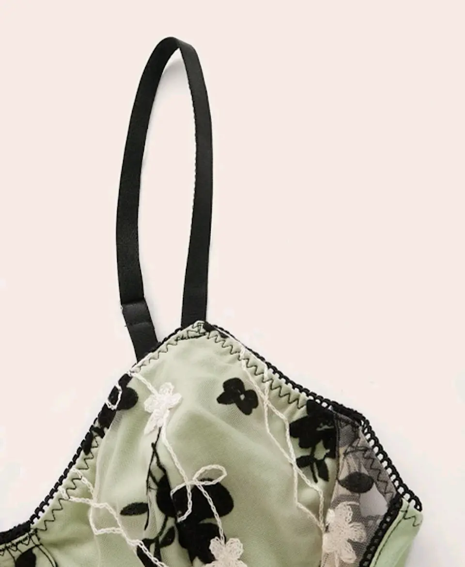 Bustier Flores Bordadas 3