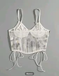 Bustier Flores Bordadas - Miniatura 2