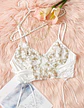 Bustier Flores Bordadas - Miniatura 1