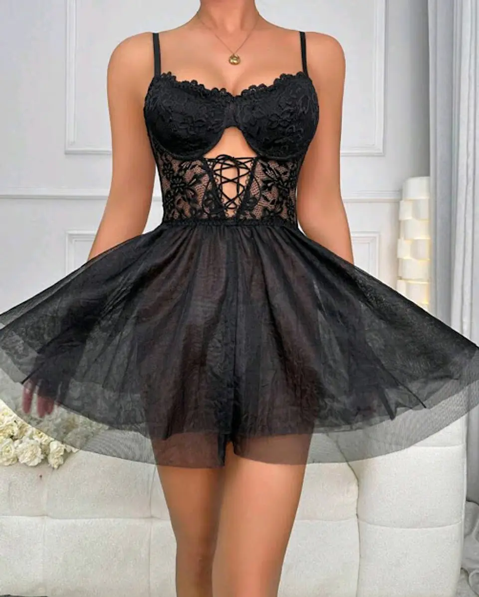 Babydoll Encaje 1