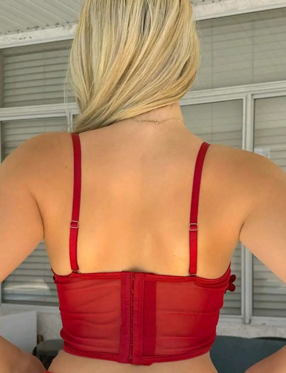Bustier Flores Burdeo 2