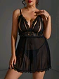 Babydoll Malla y Encaje - Miniatura 3